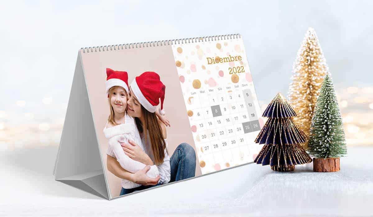 Calendario Personalizzato da Tavolo