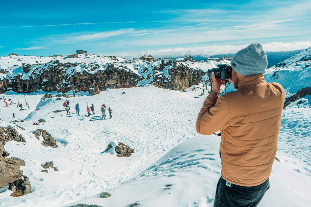 fotografare la neve