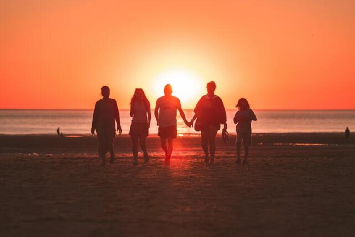 Mare al tramonto