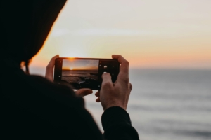 Fotografare il mare al tramonto